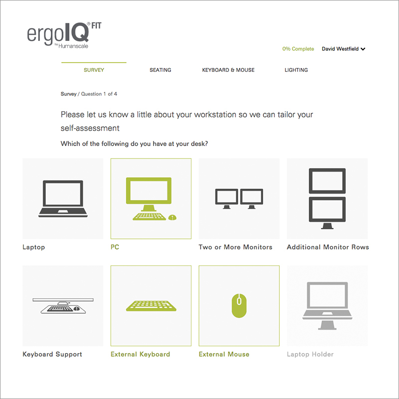 Next Generation Online Ergonomics Self-Assessment